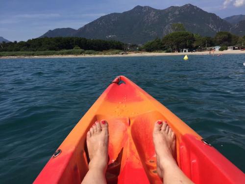 Kayaking in Corsica