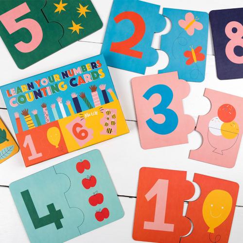 Learn your numbers jigsaw cards