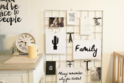 wall clips are perfect for keeping letters tidy