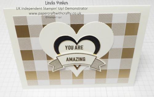 'you are amazing' homemade card design