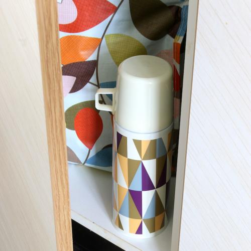 geometric pattern drinks flask