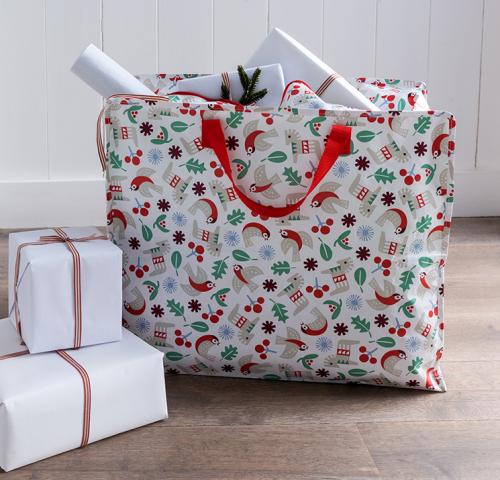 Nordic Christmas jumbo storage bag
