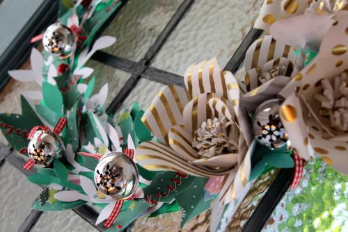 finished wreath close up