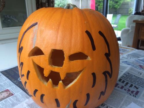 dotcomgiftshop friendly monsters pumpkin