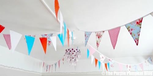 Purple Pumpkin Bunting