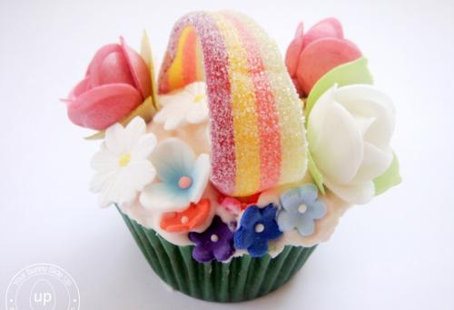 rainbow cupcakes