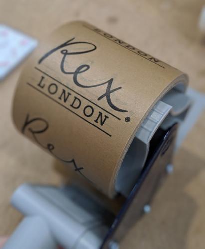 Rex London paper packing tape