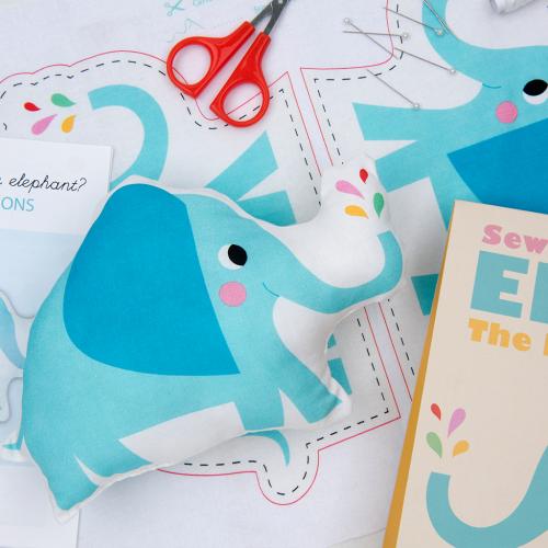 Sew your own Elvis the Elephant