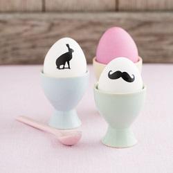 Temporary tattoo eggs