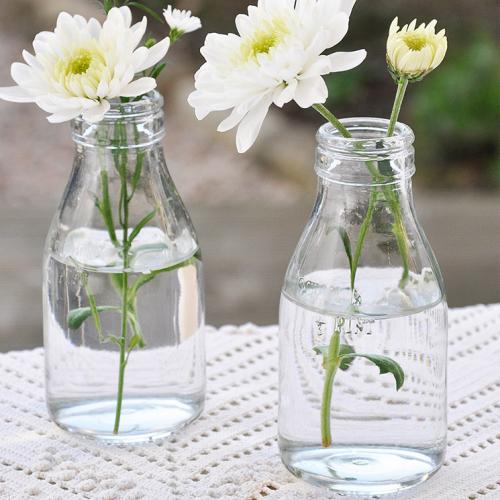 Traditional school milk bottle