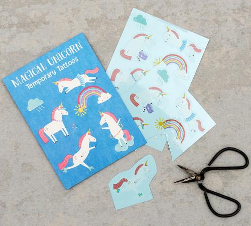 Magical Unicorn temporary tattoos