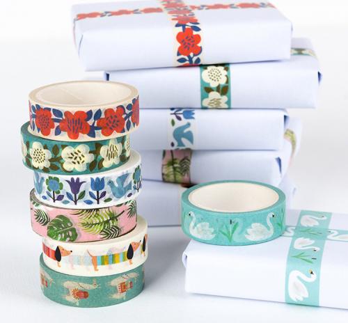 Patterned washi tapes Patterned washi tapes