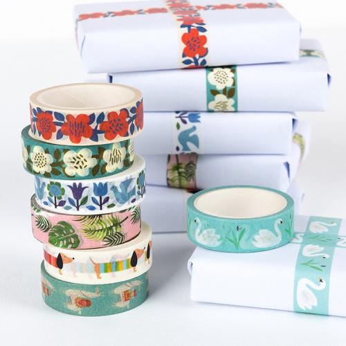 Patterned washi tapes