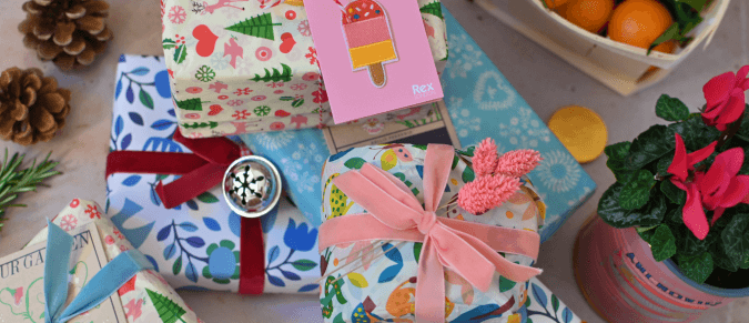 Gift wrap tips