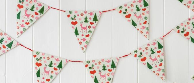 christmas bunting