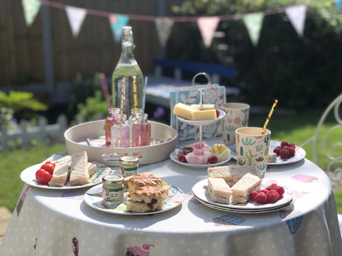 Afternoon Tea in the garden with Rex London sale
