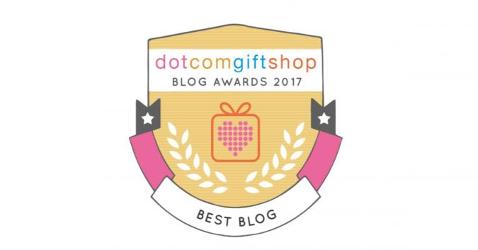 DOTCOMGIFTSHOP Blog award badge