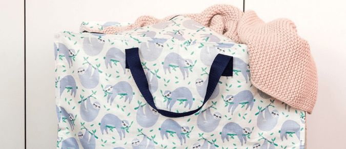 Sydney the Sloth jumbo bag