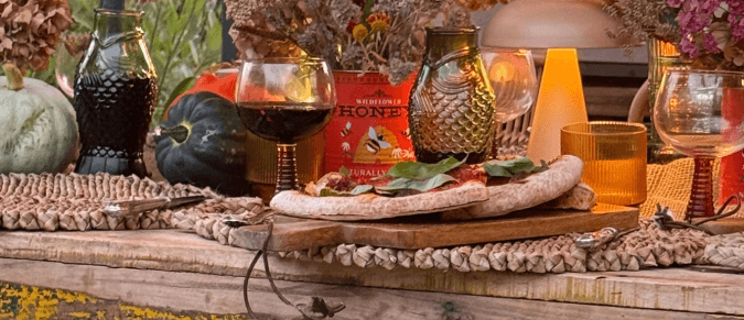 Autumn table setting