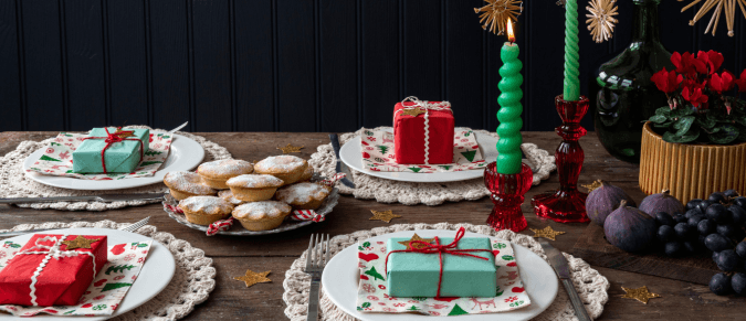 Christmas table