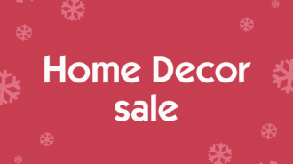 Home decor sale