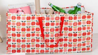 Vintage Apple recycling bag