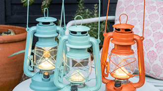 Hurricane lanterns