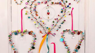 Heart decorations