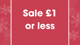 Sale £1 or less