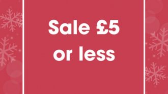 Sale £5 or less