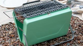 Portable suitcase bbq