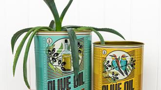 Large storage tins