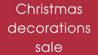 Christmas decorations Sale