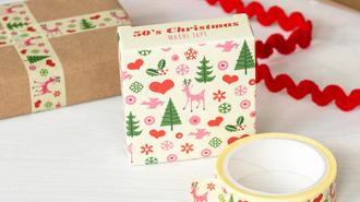 Washi tape - 50s Christmas