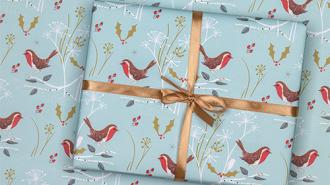 Wrapping paper (5 sheets) - Winter Walk