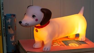 LED sausage dog night light.