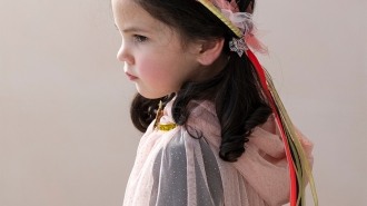 Fairy garland crown - Fairies in the Garden