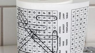 Word search loo roll