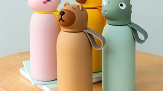 Stainless steel animals head bottles