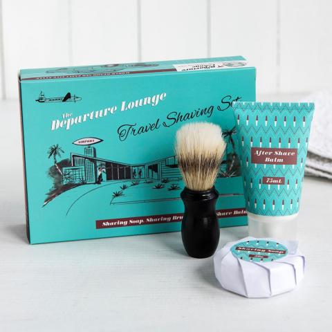 Departure Lounge shaving kit