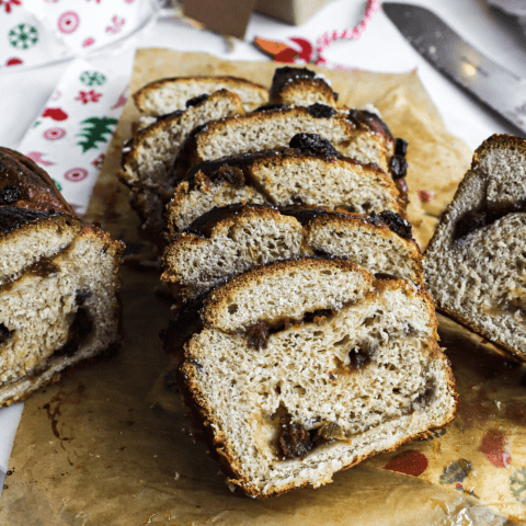 Mince pie babka