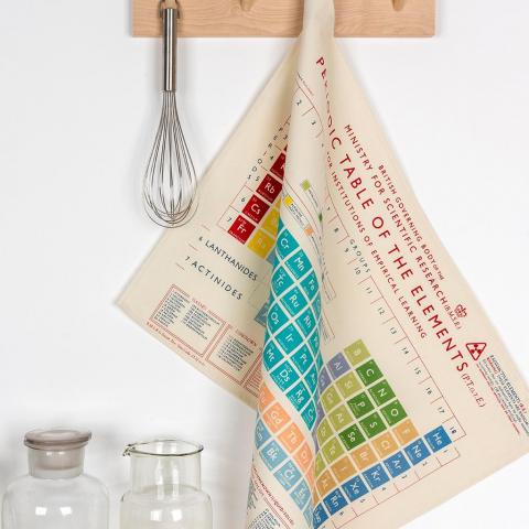 Periodic Table tea towel