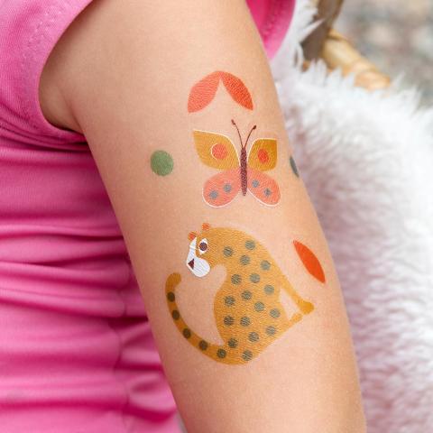 Wild Wonders temporary tattoos