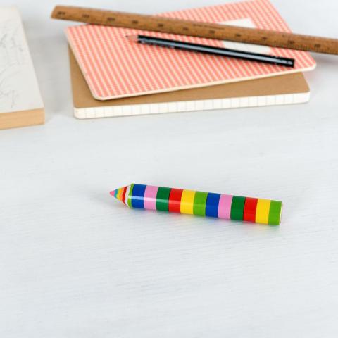 Rainbow eraser