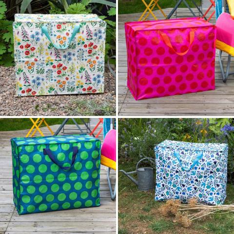A montage of four jumbo bags