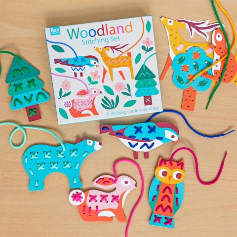 Stitching Set - Woodland Animals