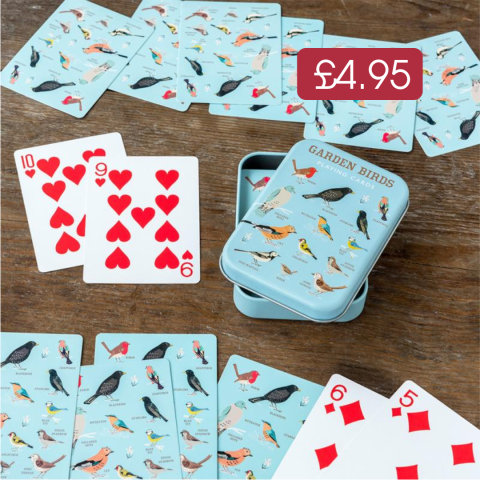 Playing cards with price