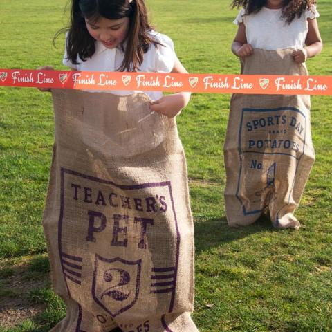 Kids sack race