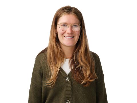 White female smiling
