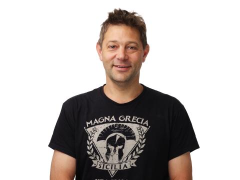 White male smiling